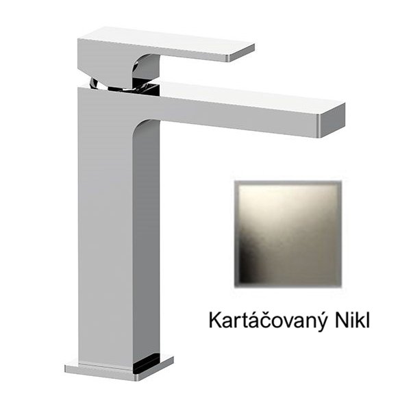 Baterie ABSOLUTE KARTÁČOVANÝ NIKL umyvadlová