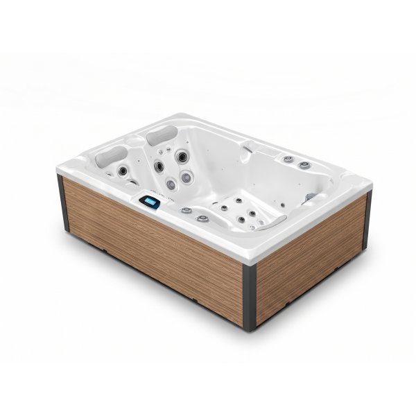 SPA vířivka MARINE IMPERIAL 216x150 cm, Bílá Perla/Pacific Brown, pro 3 osoby