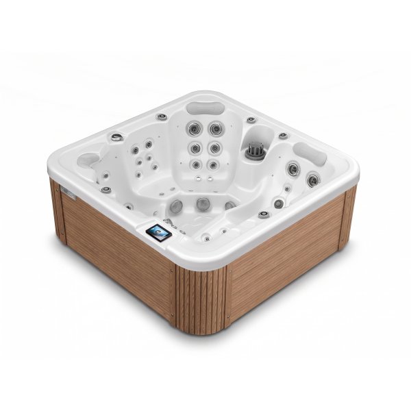 SPA vířivka LABRUS TRITON 200x200 cm, Bílá Perla/Pacific Brown, pro 3+1 osobu