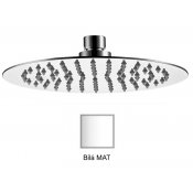 Sprcha kulatá FLAT BÍLÁ MAT 40 cm