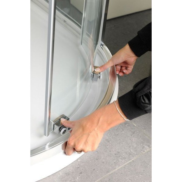 LUCIS LINE čtvrtkruhová sprchová zástěna 1200x900mm, L/R