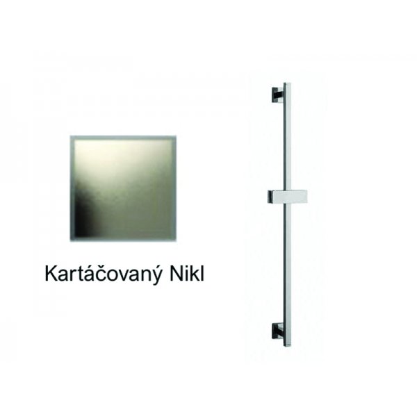 Sprchová tyč KARTÁČOVANÝ NIKL
