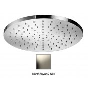 Sprcha kulatá KARTÁČOVANÝ NIKL Ø20 cm