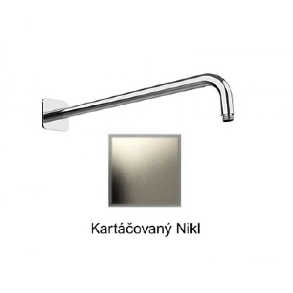 Sprchové ramínko INFINITY KARTÁČOVANÝ NIKL 42 cm