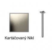 Sprchové ramínko svislé KARTÁČOVANÝ NIKL, 30 cm