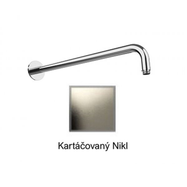 Sprchové ramínko INFINITY KARTÁČOVANÝ NIKL 42 cm