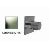 Vyústění sprchy QUADRO KARTÁČOVANÝ NIKL
