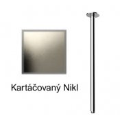 Sprchové ramínko svislé KARTÁČOVANÝ NIKL, 50 cm