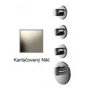 Baterie kryt ROUND S BÍLÁ MAT, 3 funkce