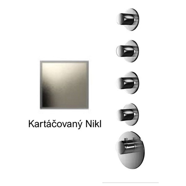 Baterie kryt ROUND S BÍLÁ MAT, 4 funkce