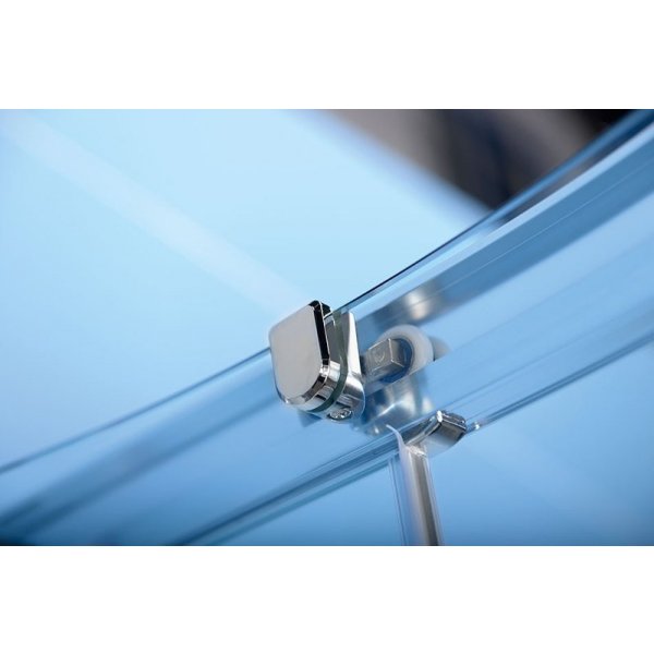 EASY čtvrtkruhová sprchová zástěna 1000x800mm, L/R, čiré sklo