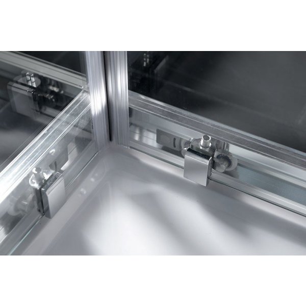 EASY čtvercová sprchová zástěna 900x900mm, čiré sklo