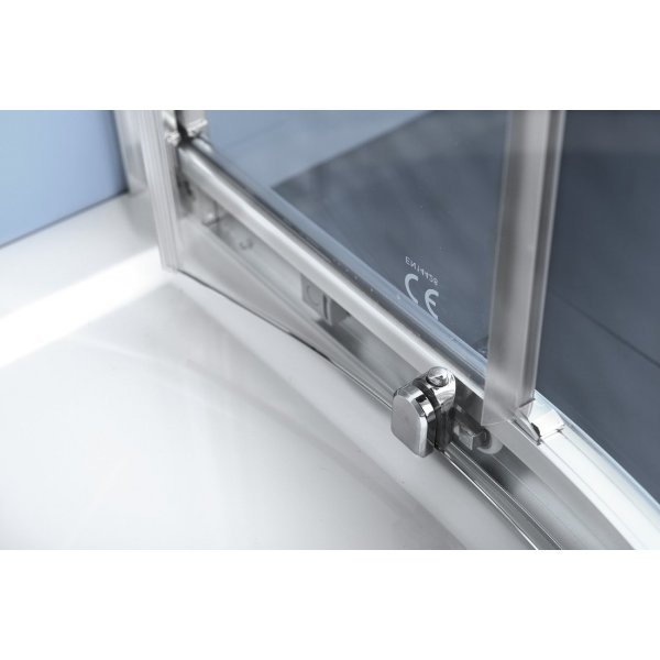 EASY čtvrtkruhová sprchová zástěna 1200x800mm, L/R, čiré sklo