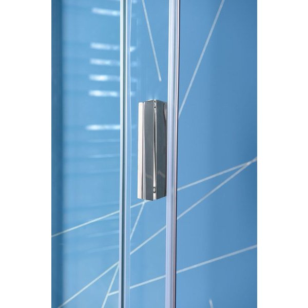 EASY čtvercová sprchová zástěna 900x900mm, čiré sklo