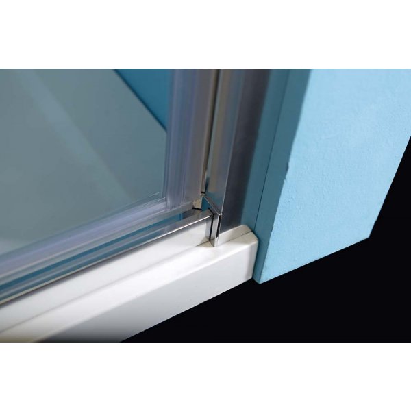 EASY sprchové dveře 1500mm, čiré sklo