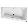Masážní vana EVO-S P 170x100x46 cm HYDRO s PROFI LIGHT ovládáním, s automatickým Proplachem