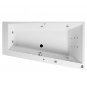 Masážní vana EVO-S P 170x100x46 cm HYDRO s PROFI LIGHT ovládáním, s automatickým Proplachem