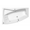Masážní vana EVIA L 160x100x47 cm HYDRO s PROFI LIGHT ovládáním, s automatickým Proplachem