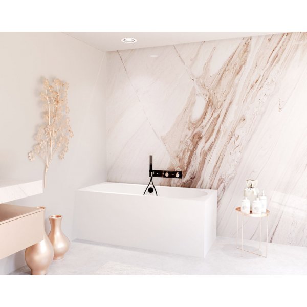 ASTRA BL MONOLITH obdélníková vana 160x70x60cm, bílá