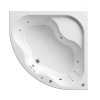 Masážní vana GENTIANA 150x150x46 cm, systém HYDRO s PROFI LIGHT ovládáním, s automatickým Proplachem