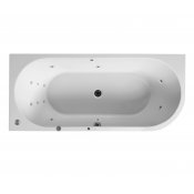Masážní vana GEMINI L 170x75x43 cm HYDRO s PROFI LIGHT ovládáním, s automatickým Proplachem
