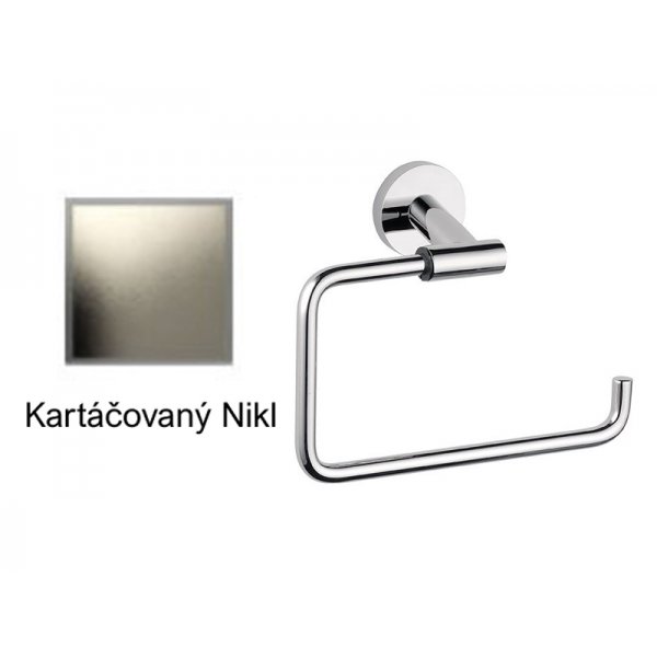 Držák ručníku KARTÁČOVANÝ NIKL