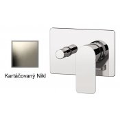Baterie INFINITY KARTÁČOVANÝ NIKL páková, s otočným přepínačem, 2 funkce