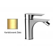 Baterie bidetová INFINITY KARTÁČOVANÉ ZLATO