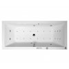Masážní vana KRYSTA SLIM 180x80x39 cm HYDRO + PERLIČKA s PROFI FLAT ovládáním, s automatickým Proplachem