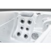 SPA vířivka SEAL SMART 216x125 cm, Bílá Perla/American Walnut, pro 2 osoby