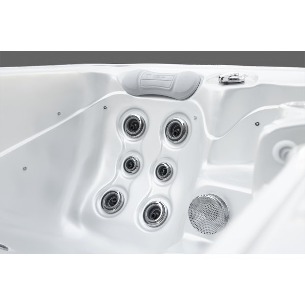SPA vířivka SEAL SMART 216x125 cm, Bílá Perla/Pacific Brown, pro 2 osoby