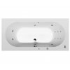 Masážní vana LEVANA 170x80x39 cm HYDRO s PROFI LIGHT ovládáním, s automatickým Proplachem