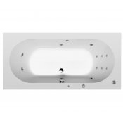 Masážní vana LEVANA 170x80x39 cm HYDRO s PROFI LIGHT ovládáním, s automatickým Proplachem