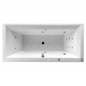 Masážní vana LINEA XL 190x90x44 cm HYDRO + PERLIČKA s PROFI FLAT ovládáním, s automatickým Proplachem