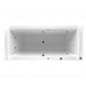 Masážní vana LINEA 170x75x44 cm HYDRO s PROFI LIGHT ovládáním, s automatickým Proplachem