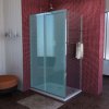 sprchová boční stěna LUCIS LINE 100 cm, čiré sklo