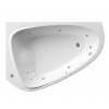 Masážní vana LOVESTORY II L 196x139x46 cm HYDRO s PROFI LIGHT ovládáním, s automatickým Proplachem