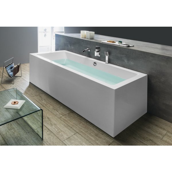 MARLENE R MONOLITH obdélníková vana 175x75x63cm, bílá