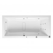 Masážní vana MARLENE SLIM 170x80x48 cm, systém HYDRO s PROFI LIGHT ovládáním, s automatickým Proplachem