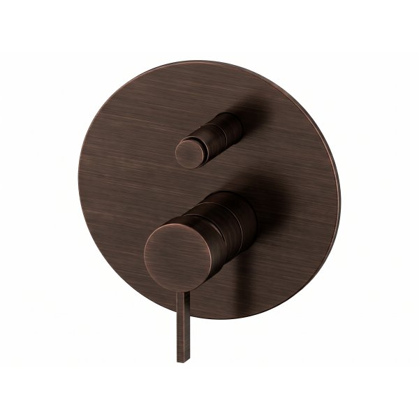 Baterie METRICA BRONZ OIL podomítková páková, 2 funkce