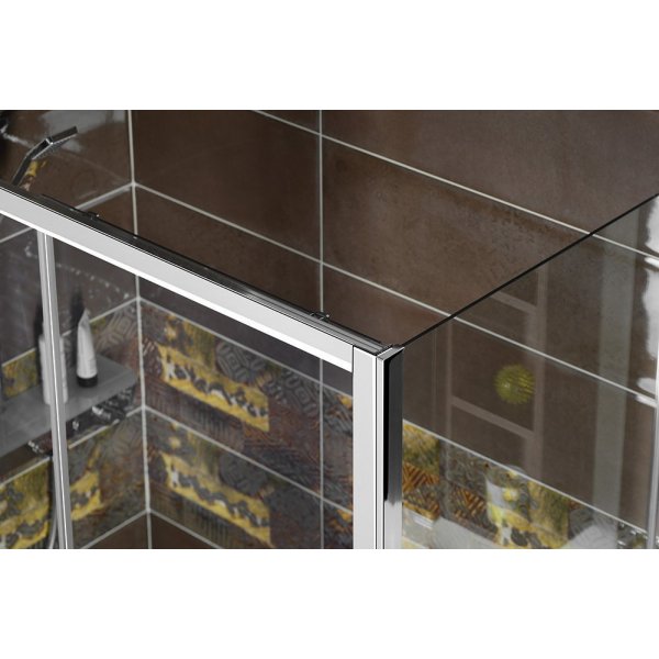 DEEP boční stěna 750x1650mm, čiré sklo