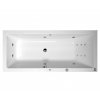 Masážní vana MIMOA SLIM 170x80x39 cm HYDRO s PROFI LIGHT ovládáním, s automatickým Proplachem