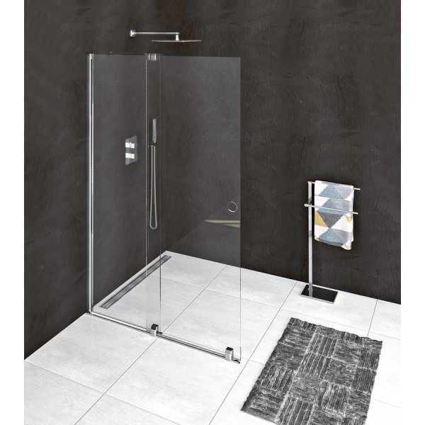 MODULAR SHOWER zástěna s výsuvným panelem, 1200 mm