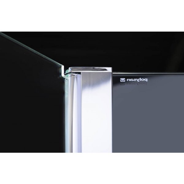 MODULAR SHOWER stěna k instalaci na zeď, pro připojení otočného panelu, 1000 mm