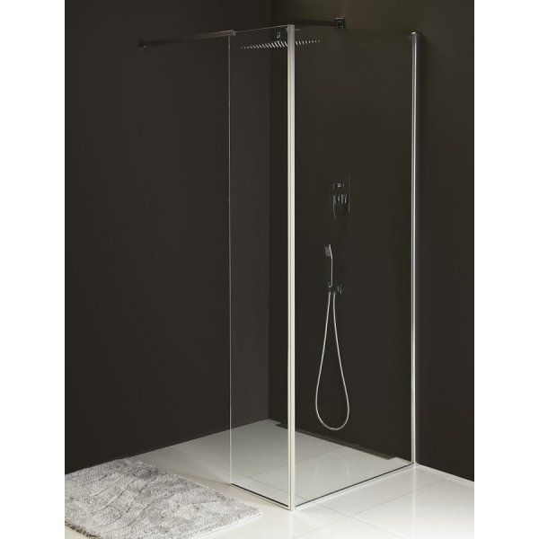 MODULAR SHOWER pevný panel k instalaci na stěnu modulu MS2, 1200 mm, pravý