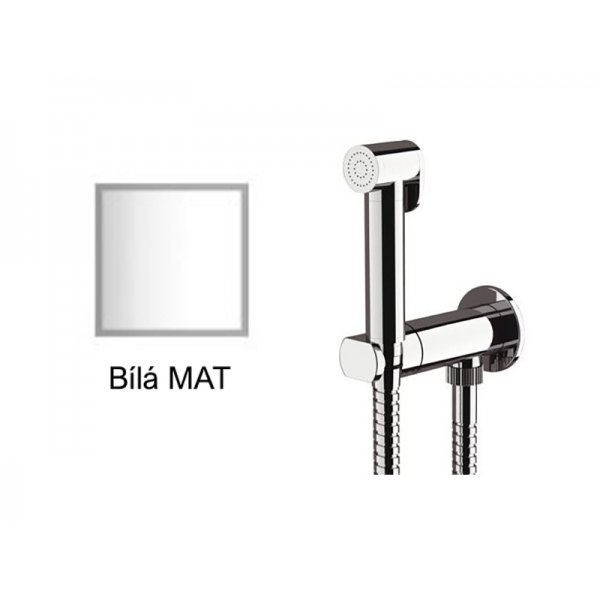 Bidetová sprška BÍLÁ MAT