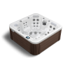 SPA vířivka LABRUS TRITON 200x200 cm, Bílá Perla/American Walnut, pro 3+1 osobu