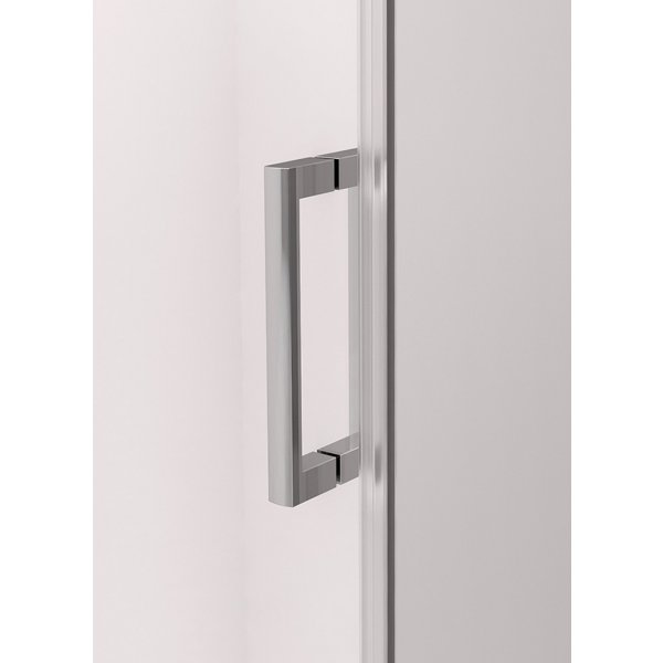 THRON LINE SQUARE sprchové dveře 1200 mm, hranaté pojezdy, čiré sklo