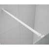 ESCA WHITE MATT jednodílná sprchová zástěna do prostoru, sklo Marron, 1500 mm