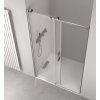 THRON LINE SQUARE sprchové dveře 1100 mm, hranaté pojezdy, čiré sklo